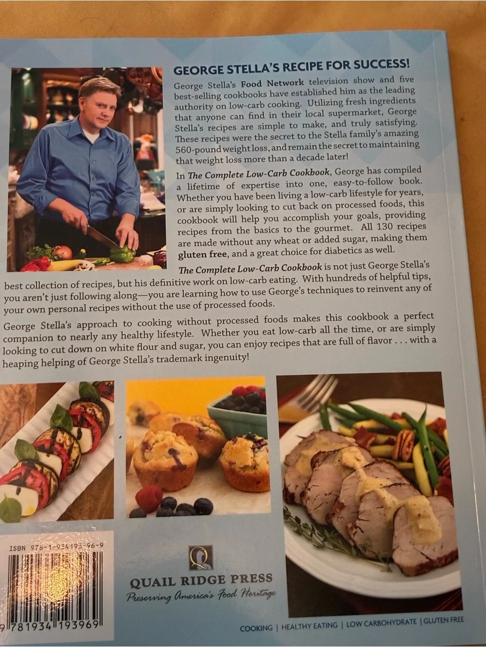 The Complete Low-Carb Cookbook - George Stella